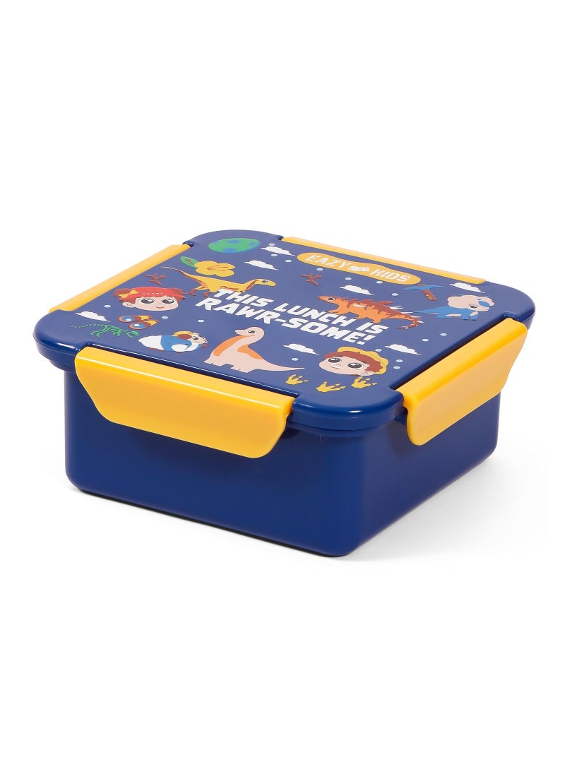 Eazy Kids Eazy Kids Lunch Box Set T-Rex- Blue  - Image 2