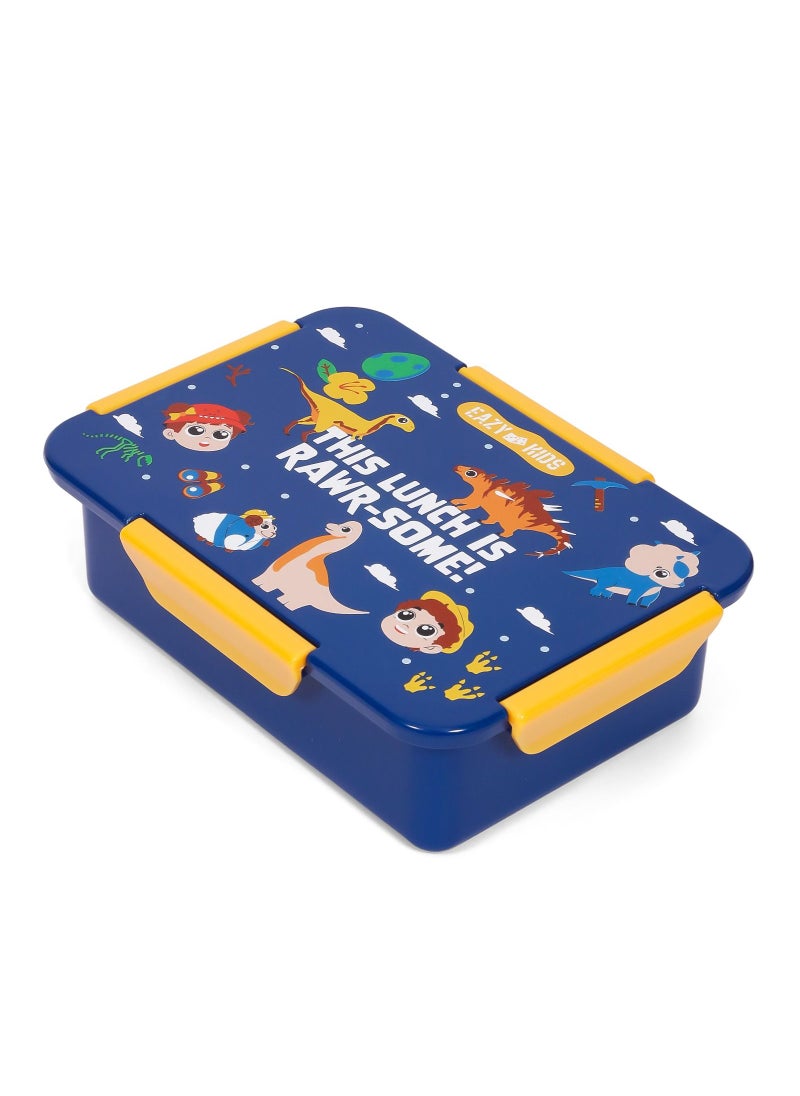 Eazy Kids Eazy Kids Lunch Box Set T-Rex- Blue  - Image 3