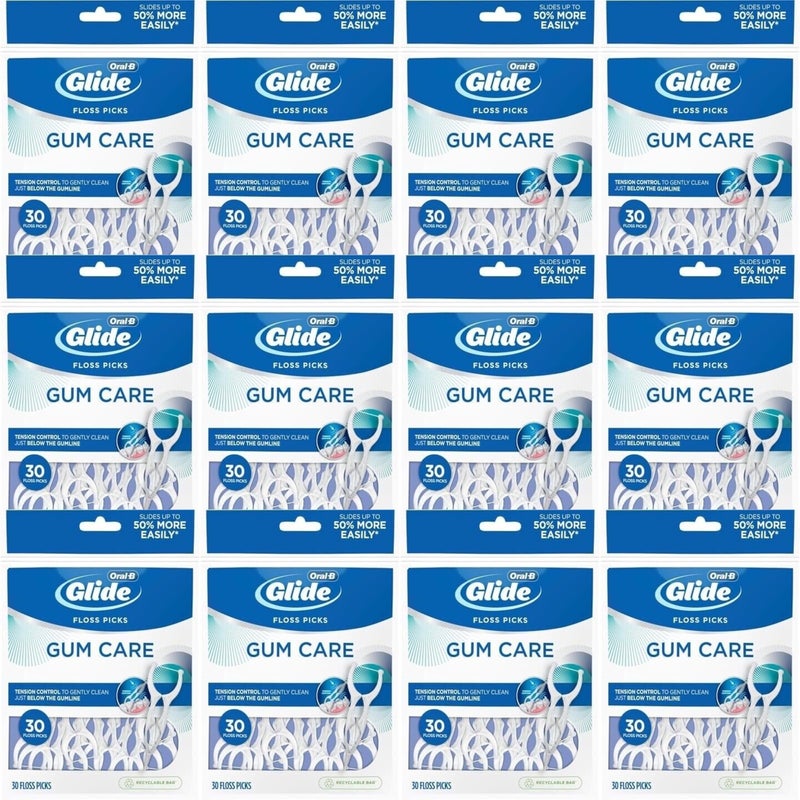 GLIDE - 749931 Glide Pro-Health Advanced Floss Picks 30 Ea (Pack of 12) - Image 1
