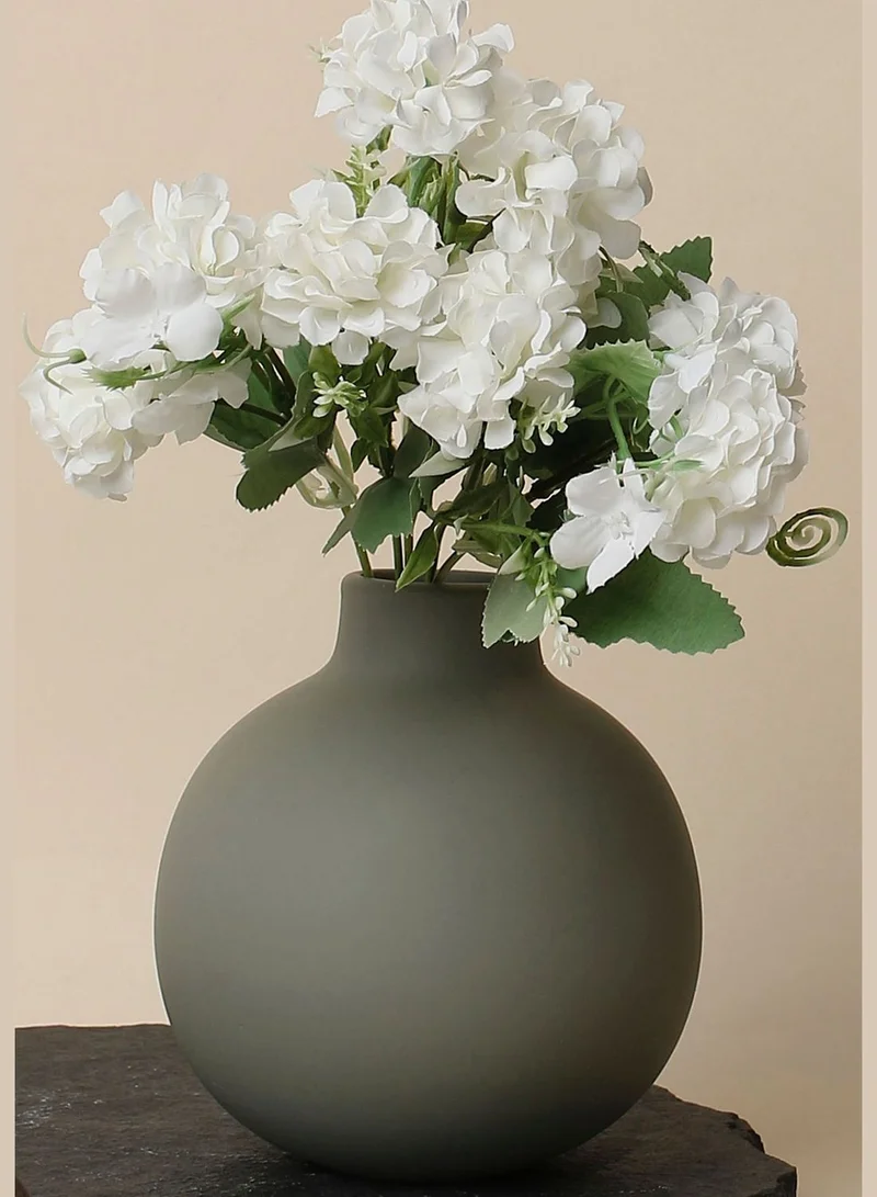 Bonhomie Decorative Hydrangea Faux Artificial Flower Bouqet