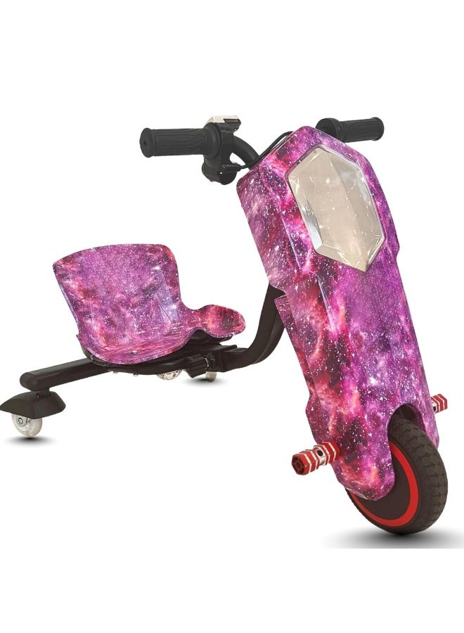 Kids Electric Drifting Scooter 3 Wheel with Rechargeable Battery and LED Lights - Image 4