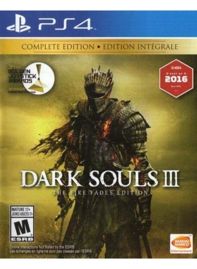 PS4 Dark Souls III The Fire Fades Edition for PS4 - PlayStation 4 - New Original - Image 1