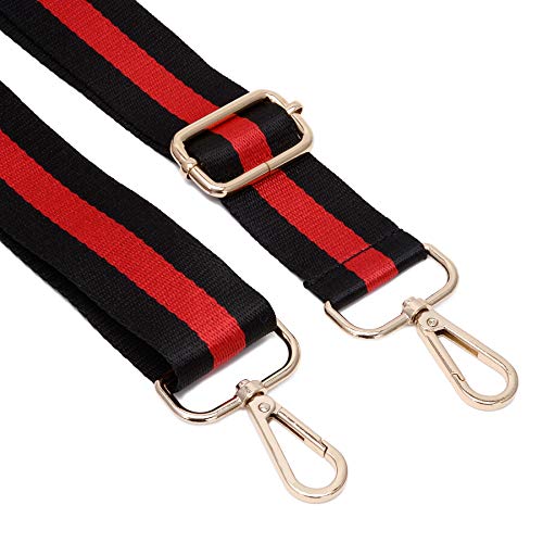 ZOOEASS Wide Shoulder Strap Adjustable Replacement Belt Guitar Style, Black, Size Long - Image 3
