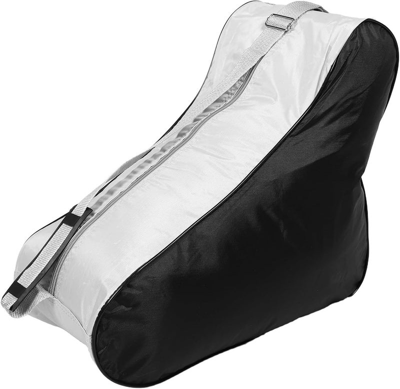 Triangle Roller Skate Bag Portable Ice Skating Backpack Single Shoulder Roller Skates Accessories Storage Case for Outdoor Sports and Travel - Image 1