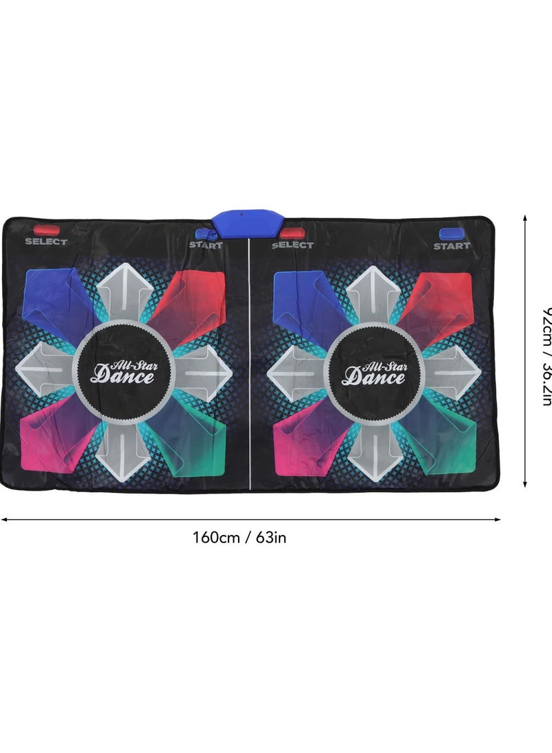 GGOOT Dance Mat Games for TV, Electronic Double Dance Mat, Dance Mat Double Game for Kids and Adults, Electronic Dance Pad Christmas Birthday Gift Toy with a HD Multimedia Interface - Image 4