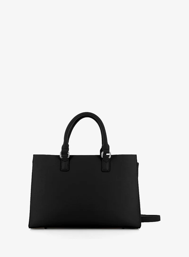 مارينا جالانتي Marina Galanti Women's Bultei Faux-Leather Handbag – Black