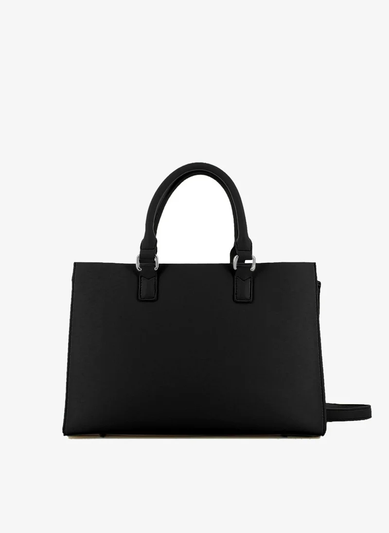 مارينا جالانتي Marina Galanti Women's Bultei Faux-Leather Handbag – Black