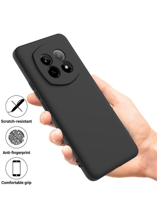 S-TOP Case For Realme P2 Pro Pure Color Liquid Silicone Shockproof Phone Case - Image 2