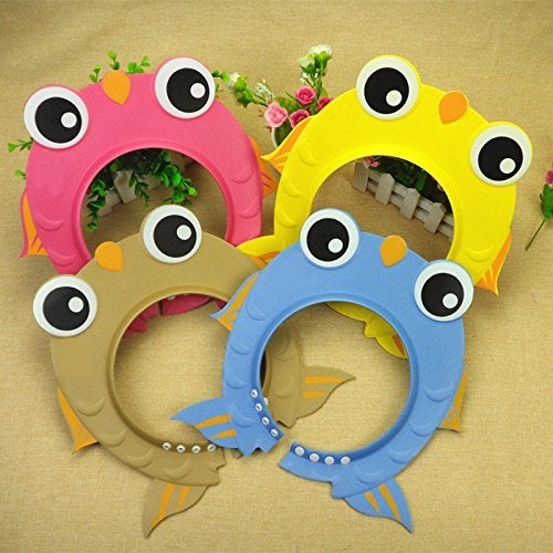 Mezon's Adjustable Fish Shape Baby Shower Cap Baby Cap - Image 4