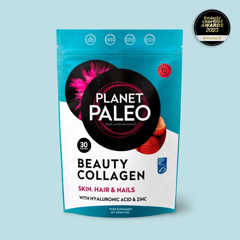 Planet Paleo مسحوق كولاجين الجمال المعتمد  بلانت بلايو، 231 غ - Image 1