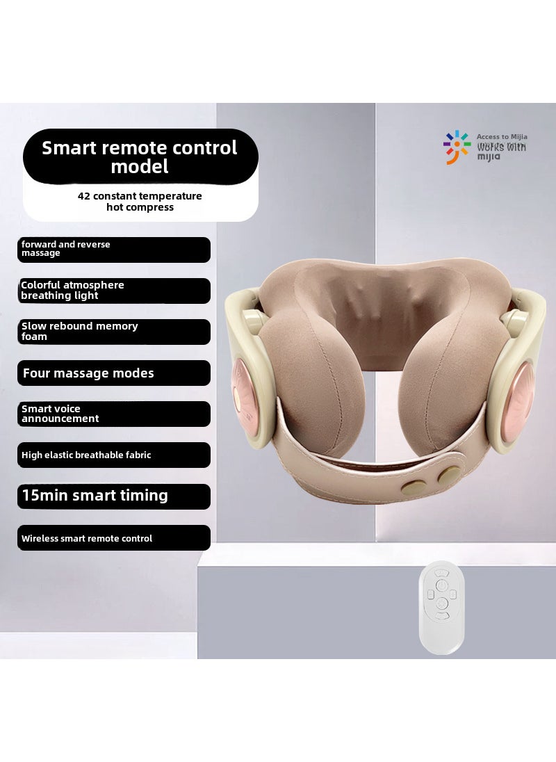 Mi Home Cervical Massage Pillow for Neck Care [Brown coffee] intelligent remote control - pzsku/ZACEE0D929755BA64A50EZ/45/_/1734110590/7305033d-6cc5-40e1-ba65-c98b9f4748d8