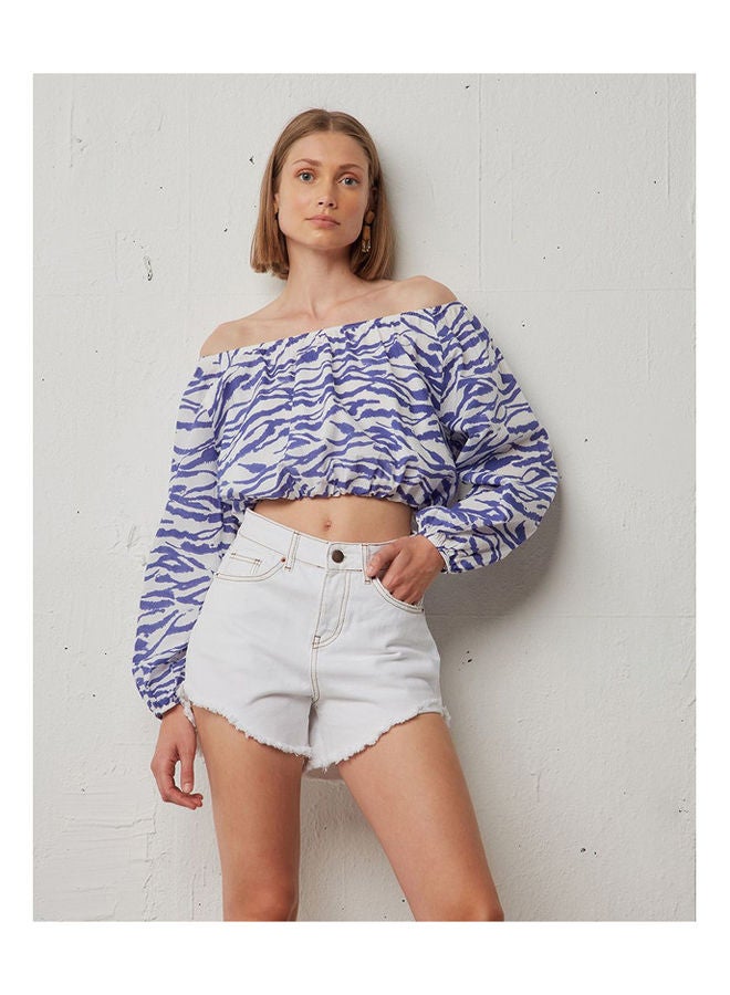 BSB COTTON OFF SHOULDE TOP