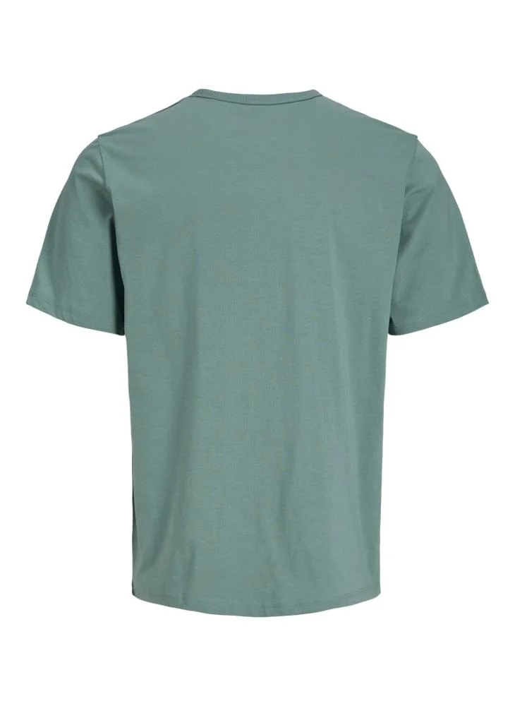 JACK & JONES Plus size Logo crew neck t-shirt