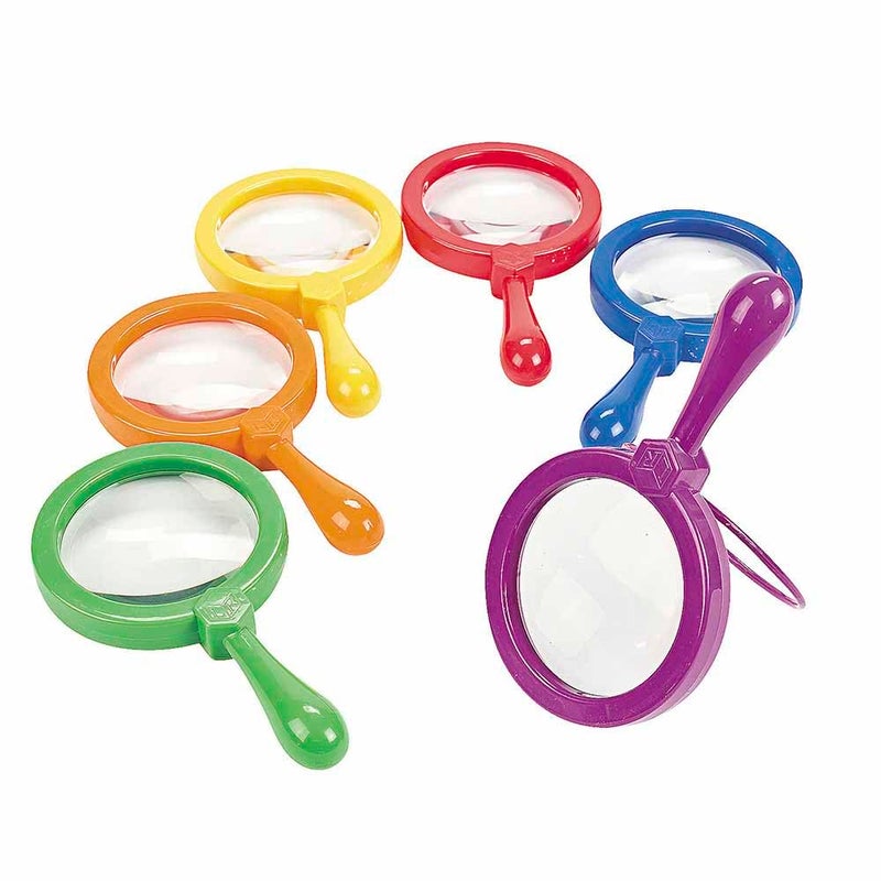 Learning Resources Jumbo Magnifiers - 6 Pieces, Ages 3+ Toddler Learning Toys, Exploration Toys for Kids, Magnifiers for Kids,Back to School Supplies, Teacher Supplies - Image 1
