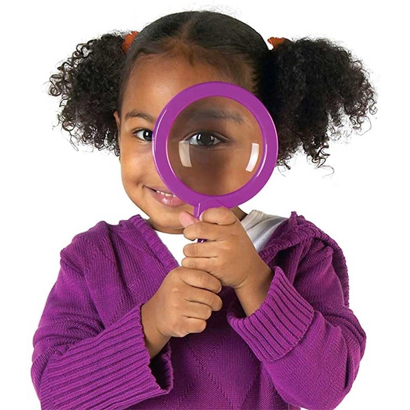 Learning Resources Jumbo Magnifiers - 6 Pieces, Ages 3+ Toddler Learning Toys, Exploration Toys for Kids, Magnifiers for Kids,Back to School Supplies, Teacher Supplies - Image 3