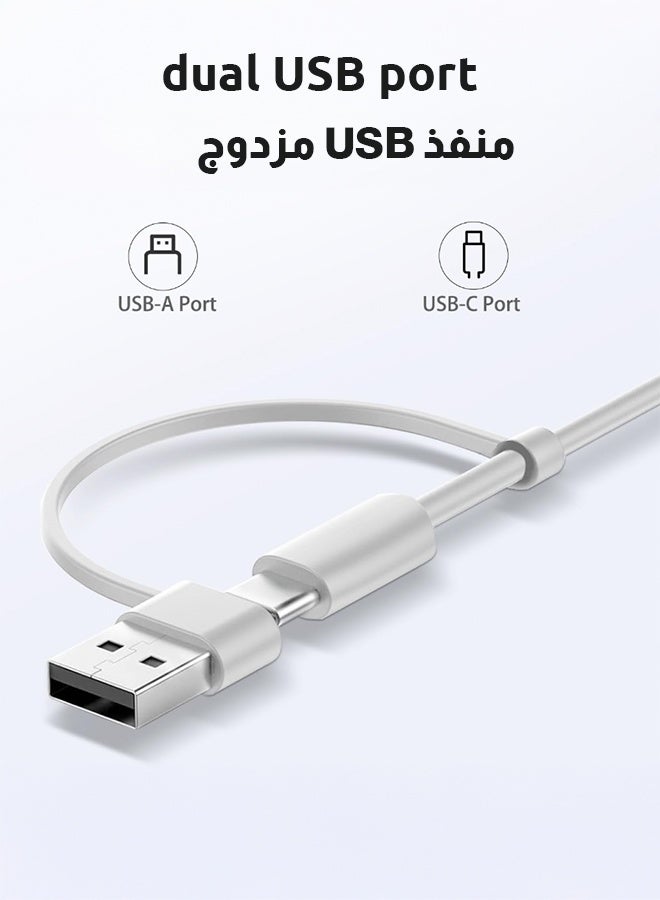 Magnetic Wireless Charger, MagSafe Compatible Fast Charging Pad for iPhone 15/14/13/12 Series, Max 15W, Strong Magnet, Dual USB-A & USB-C Ports – for AirPods & MagSafe Case Devices - Image 4