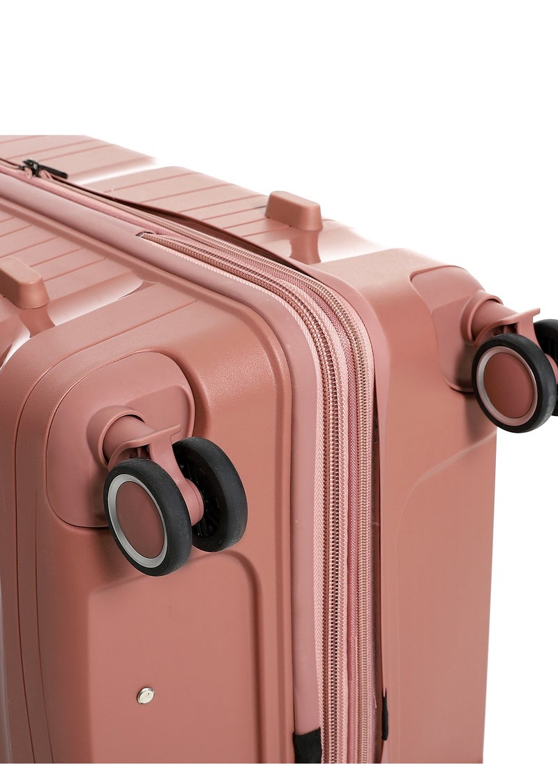 Crossland - CROSSLAND Unbreakable Trolley Luggage Suitcases TSA Lock and Double Expandable Zipper Provide 25% Extra Space - 3 Pcs Set - Image 1