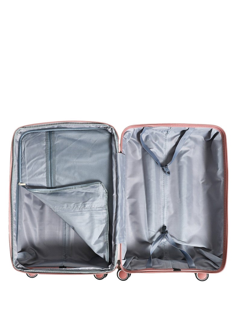 Crossland - CROSSLAND Unbreakable Trolley Luggage Suitcases TSA Lock and Double Expandable Zipper Provide 25% Extra Space - 3 Pcs Set - Image 1