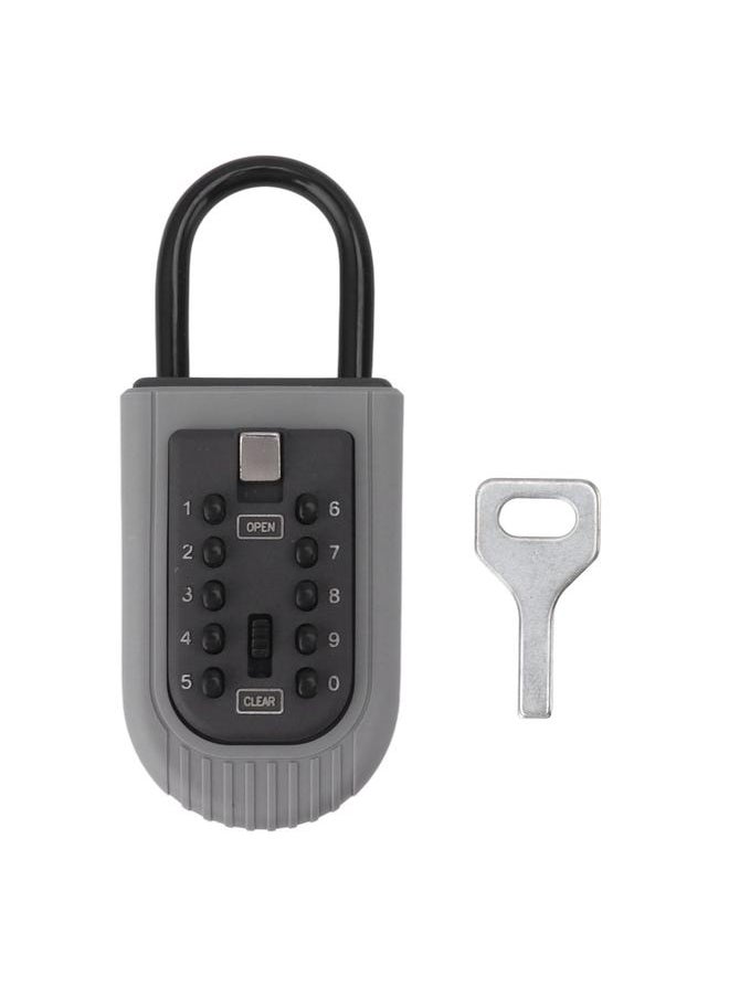 Thoraya Key Lock Box Code Access Weather Resistant Wall Mount Safety Lock Box Key Lockbox with Hook for Home Car  - Image 1