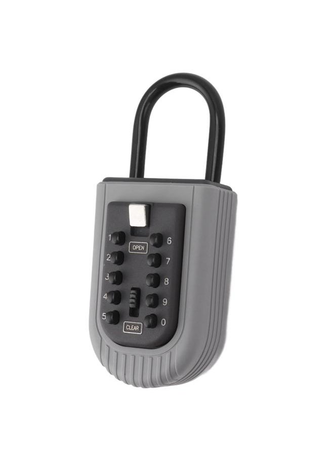 Thoraya Key Lock Box Code Access Weather Resistant Wall Mount Safety Lock Box Key Lockbox with Hook for Home Car  - Image 2