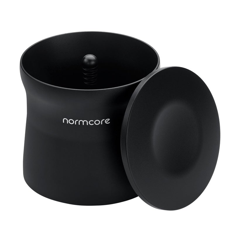 Normcore 54mm Magnetic Dosing Cup, Espresso Dosing Cup, Barista Coffee Grinder Dosing Tools Fit 54mm Breville Sage Portafilter Basket, Matte Black Anodized Aluminum - Image 1