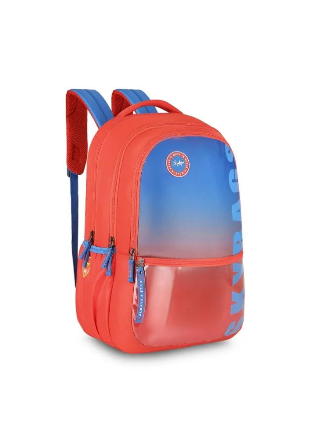 سكاي باجز SKYBAGS FLOW 06 Unisex Orange School Backpack - SK BPFLO9HONG