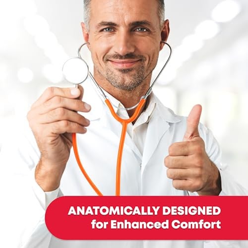 Ever Ready First Aid Dual Head Stethoscope - Orange - Image 2