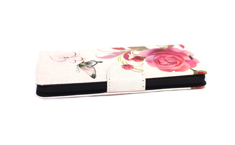 Arbuda flip Cover for Samsung Galaxy A16 5G Designer Fancy Printed Wallet flip case Cover- Rose Butterfly - Image 2
