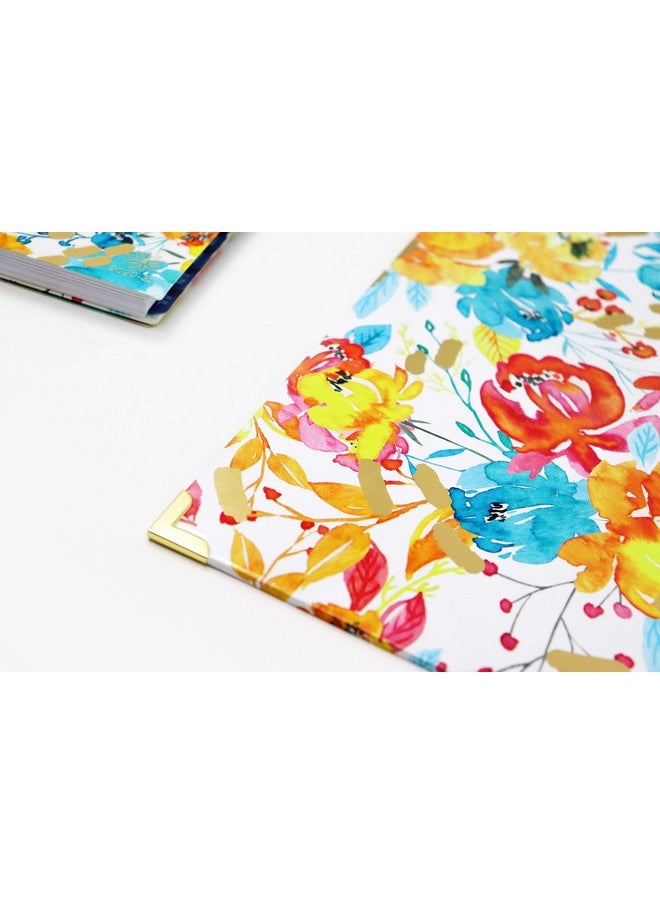 bloom daily planners - Letter Size Clipboard Standard 9” Wide X 12.5” Tall Cute Floral Clip Board For Office School Happy Blooms - Image 1