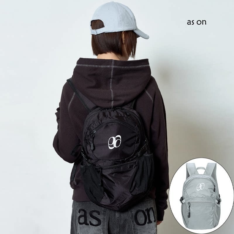 Large Capacity Lightweight Nylon Backpack - Image 2