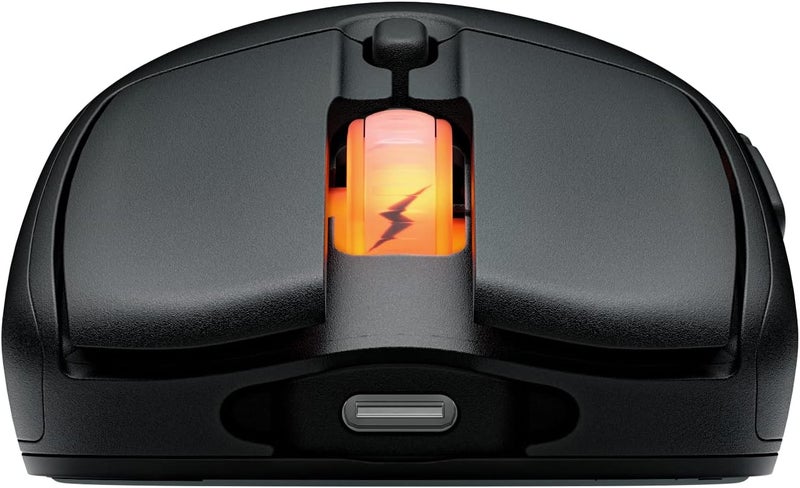 Fnatic Bolt Black Wireless Gaming Mouse - Pixart 3370 Sensor, 69g, WiFi & Bluetooth Battery Life 110-210h, USB-C Charging, Kailh GM 8.0 Switches, 4 Profiles & DPI Stages, Virgin PTFE Skates (Windows) - Image 2