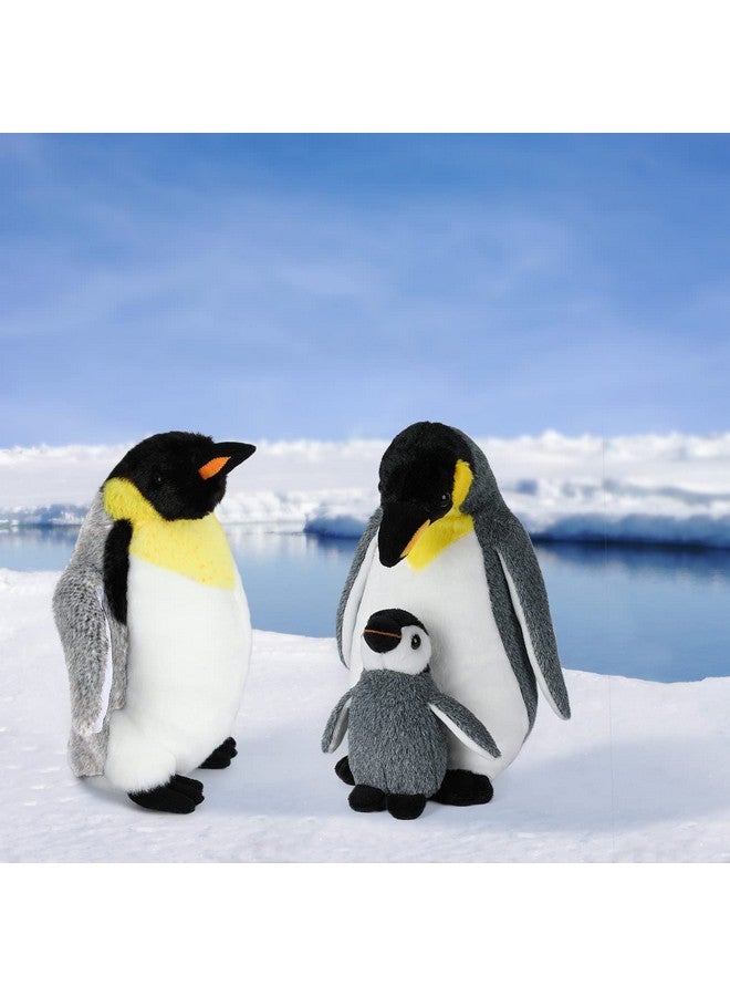 AULUDA Penguin Plush Toy, 10" Stuffed Animal Small Plushie Doll, Soft Fluffy Like Real Penguin Hugging Toy - Present For Every Age & Occasion - Image 2