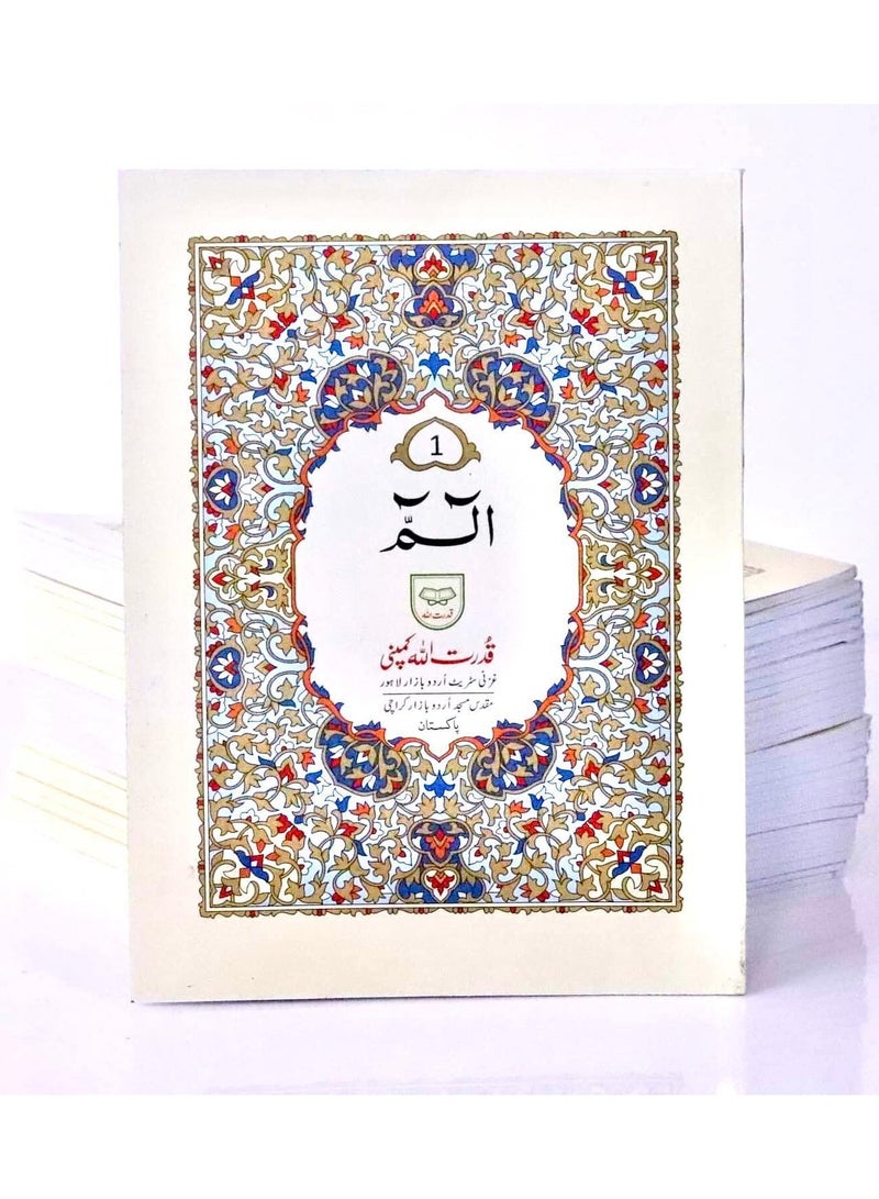 Qur’an Qadratullah, 30 parts, in Urdu script, medium size, measuring 18*24 - Image 1