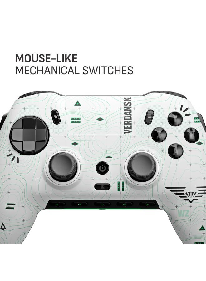 SCUF ENVISION PRO V1 (2023) COD Warzone (Light) Wireless PC Only Gaming Controller – Five Remappable G-Keys, Remappable Back Paddles, Instant Triggers, iCUE Compatible - Image 5