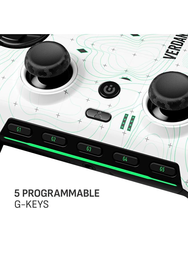 SCUF ENVISION PRO V1 (2023) COD Warzone (Light) Wireless PC Only Gaming Controller – Five Remappable G-Keys, Remappable Back Paddles, Instant Triggers, iCUE Compatible - Image 4