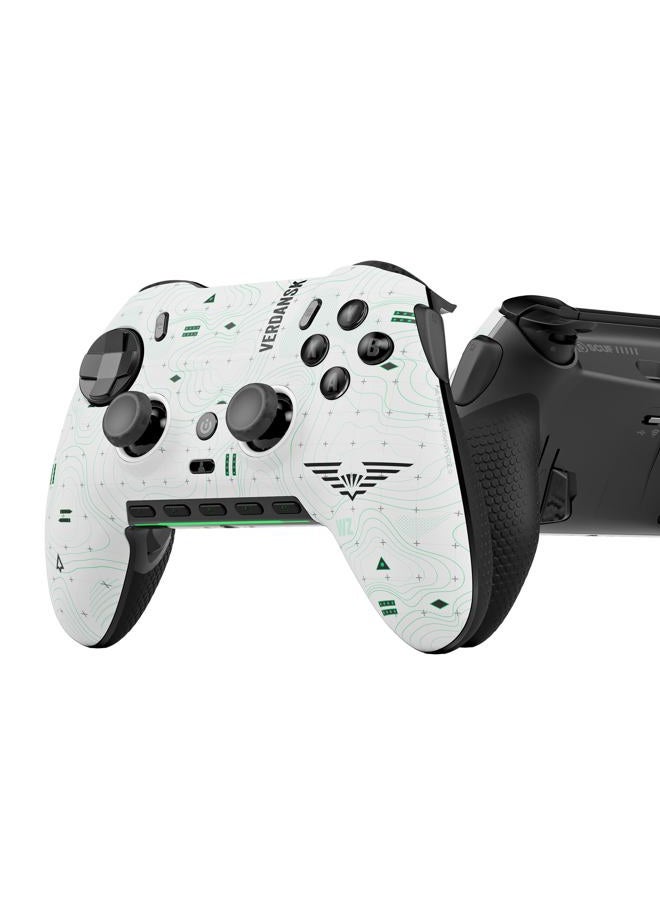 SCUF ENVISION PRO V1 (2023) COD Warzone (Light) Wireless PC Only Gaming Controller – Five Remappable G-Keys, Remappable Back Paddles, Instant Triggers, iCUE Compatible - Image 1