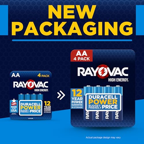 Rayovac High Energy AA Batteries (48 Pack), Alkaline Double AA Battery - Image 2