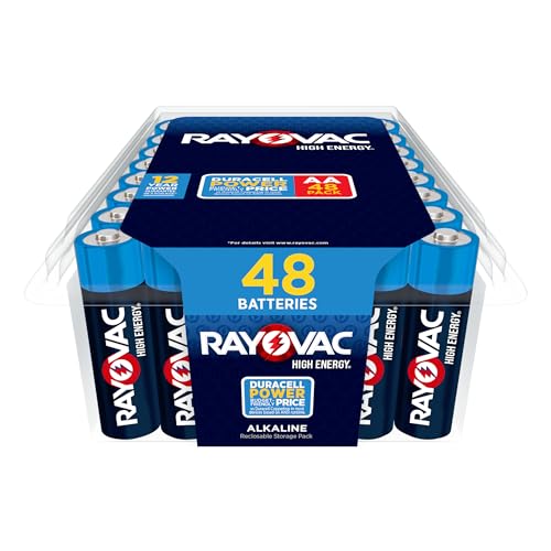 Rayovac High Energy AA Batteries (48 Pack), Alkaline Double AA Battery - Image 5