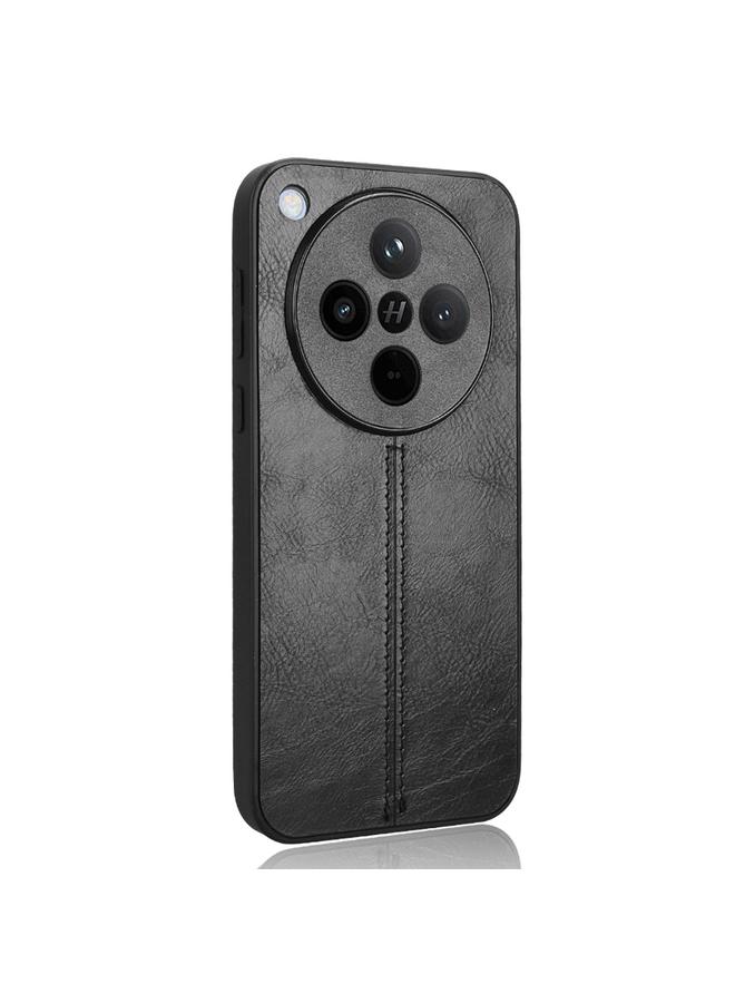 اس-توب جراب لهاتف OPPO Find X8، جراب هاتف بنمط بقرة وحقيبة بطاقات خياطة - Image 4