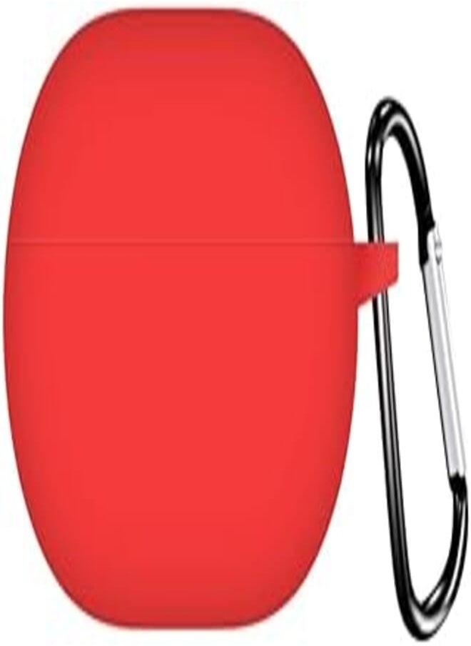 USTIYA USTIYA Case for Huawei Freebuds Pro 2 2022 Protective Silicone Case with Keychain Cover (Red) 