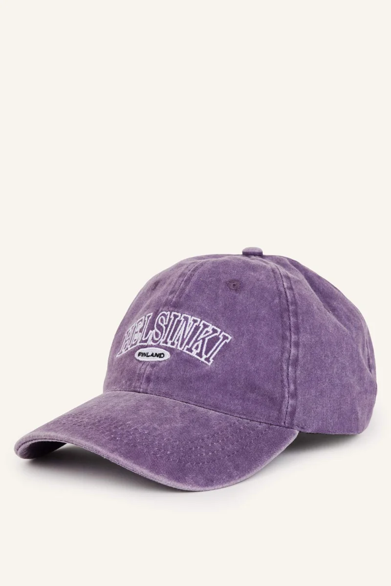 ديفاكتو Man Cotton Embroidered Hat