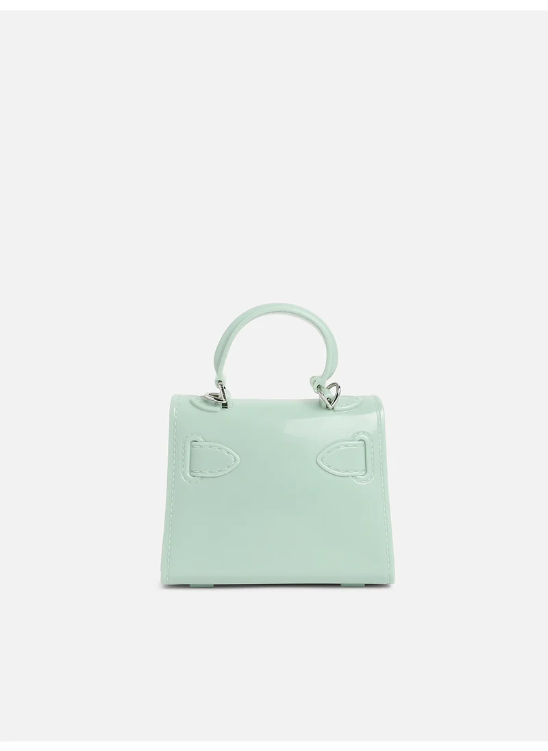 صوص هاوت Green Solid Acrylic Mini Bag