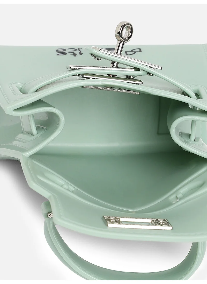 صوص هاوت Green Solid Acrylic Mini Bag