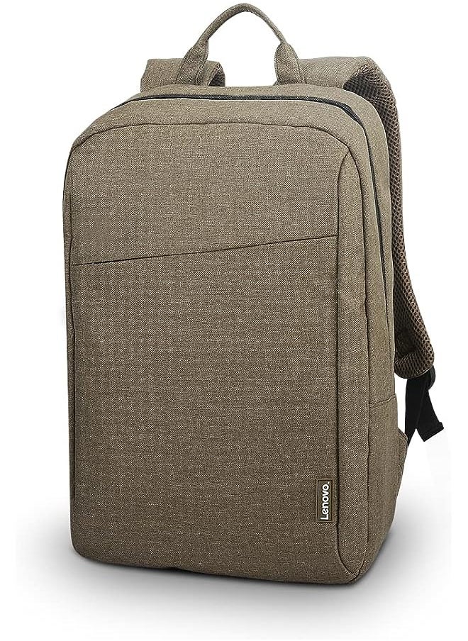 Lenovo B210 Backpack For 15.6 Inch Laptops, Lightweight And Water Repellent Rucksack– Green  - Image 1