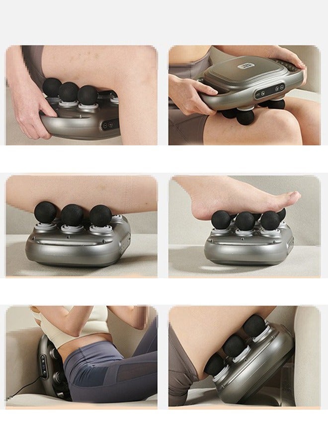 Loquat Massage Gun Professional Handheld Massager with Adjustable 9 Modes Intensities for Back Legs Waist HIPS Full Body Muscle Relaxation Pain Relief  - Image 3