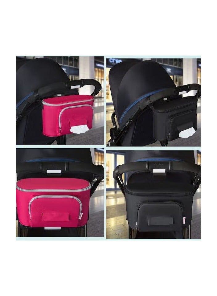 أوريتي حقيبة منظم تخزين حفاضات عربة الأطفال - Image 3