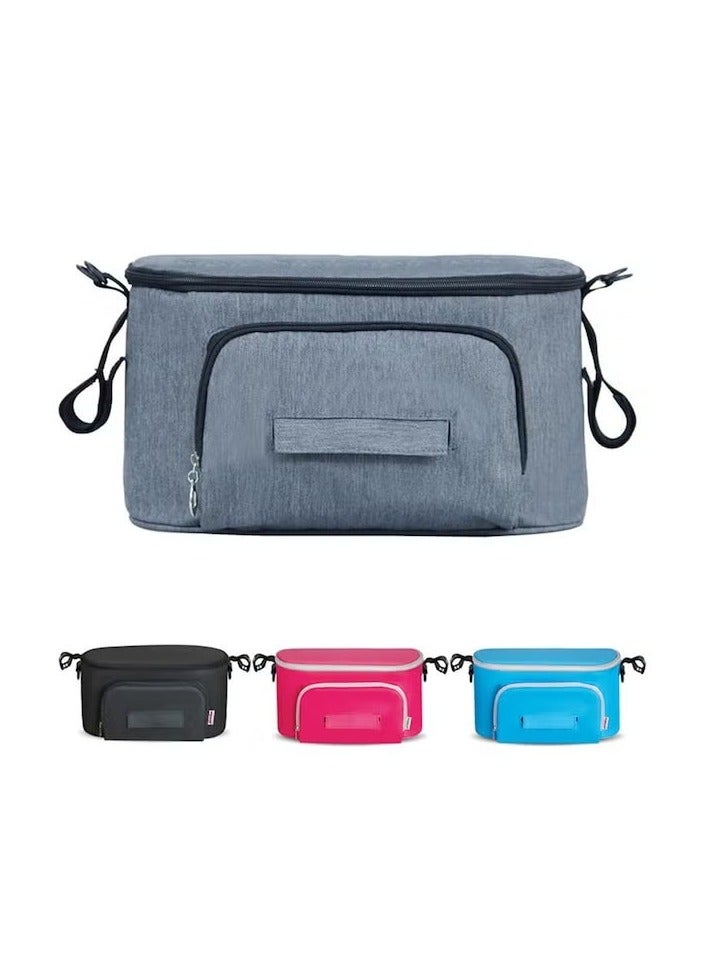 أوريتي حقيبة منظم تخزين حفاضات عربة الأطفال - Image 2