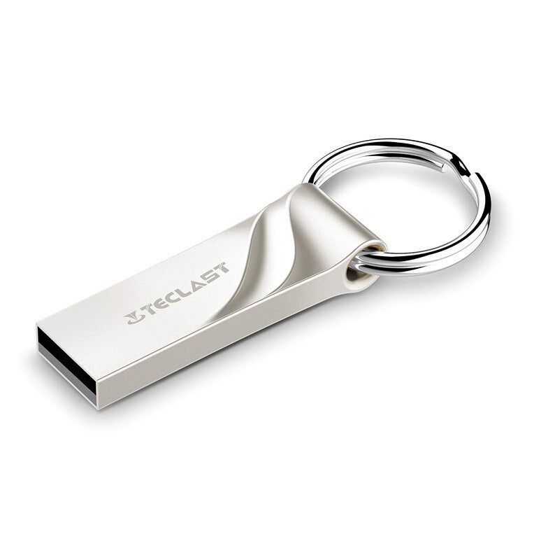 TECLAST The Teclast NEX series silver USB 2.0 metal flash drive is suitable for business and office use. - Image 3