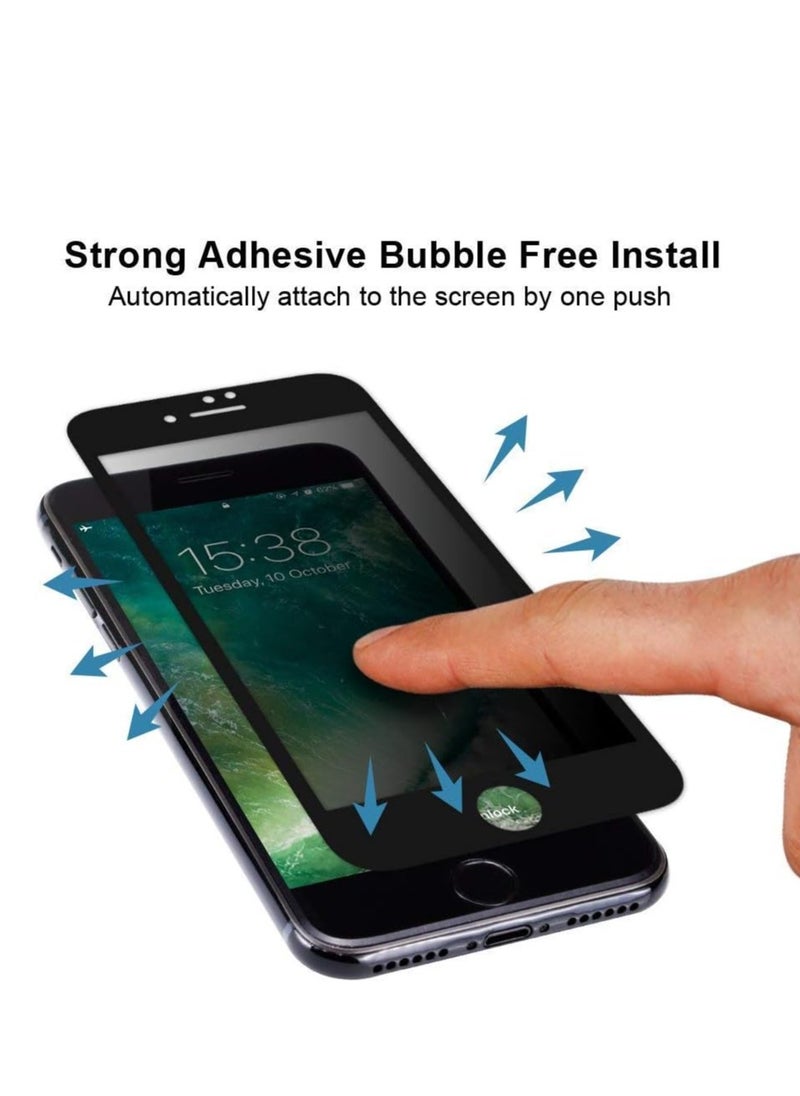 Generic - iphone 6 Plus / 7 Plus / 8 Plus Glass privacy screen Protector Tempered Glass - Image 1