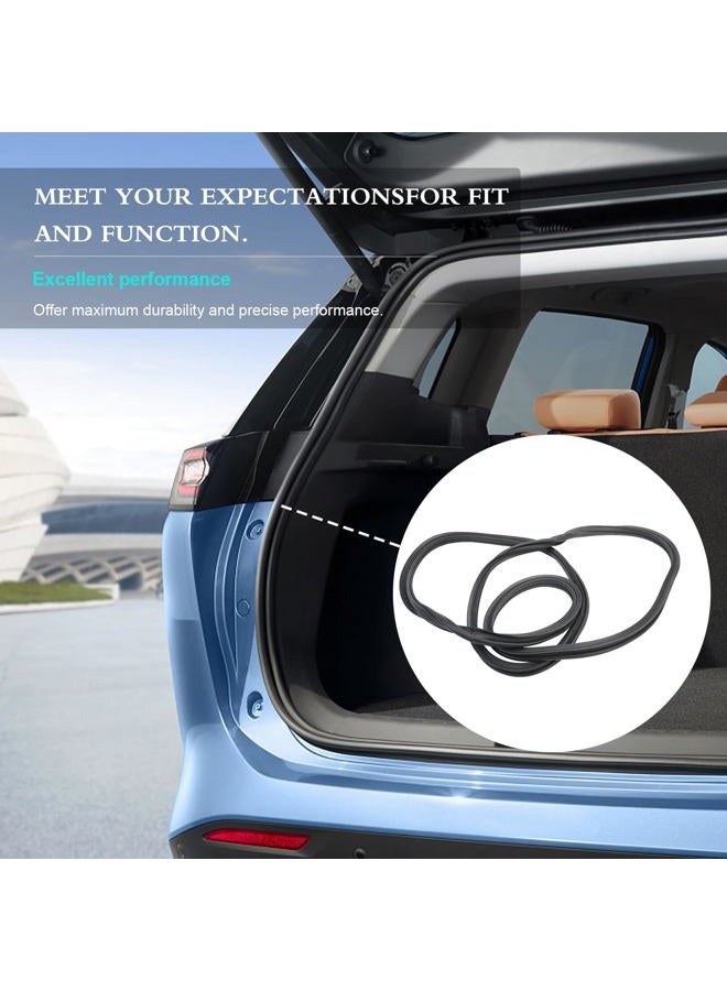 Anlseiod Rear Trunk Lid Weatherstrip Seal Compatible for Camry 2007-2016 Rear Trunk Sealing Strip for RAV4 2009-2014 Sound Insulation Car Rubber Seal Weather Strip Replace#64461-33070 64461-06060 - Image 2